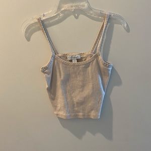 Beige Tank Top (Topshop)